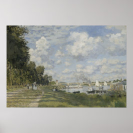 Póster Claude Monet - Bassin d'Argenteuil