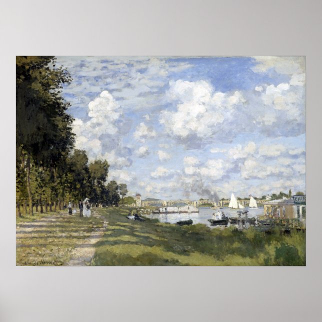 Póster Claude Monet Bassin d'Argenteuil (Frente)