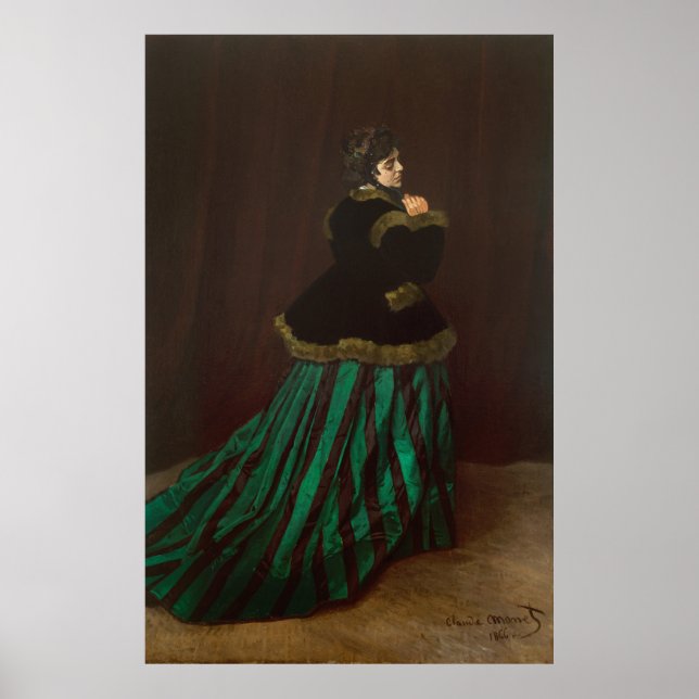 Póster Claude Monet - Camille (Frente)