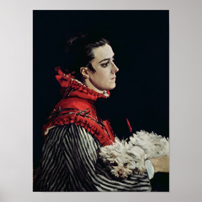 Póster Claude Monet | Camille Monet (Frente)