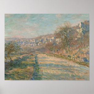 Póster Claude Monet - Carretera de La Roche-Guyon