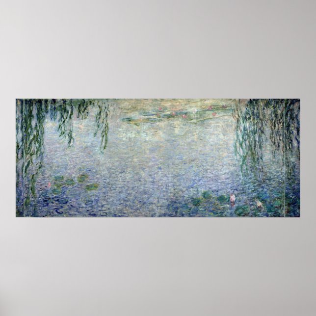 Póster Claude Monet | Centro Waterlilies Welows (Frente)