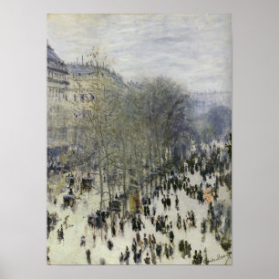 Póster Claude Monet - DES Capucines del bulevar