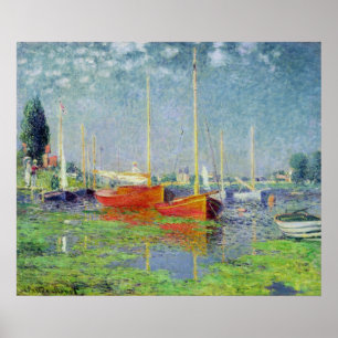 Póster Claude Monet el   Argenteuil, c.1872-5