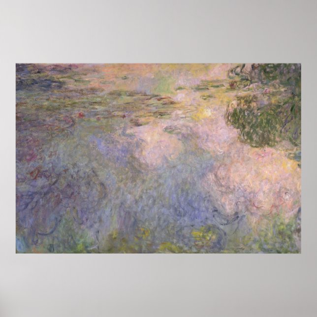 Póster Claude Monet | El estanque Water-Lily (Frente)