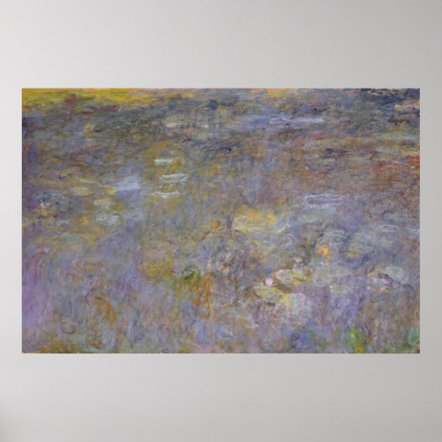 Póster Claude Monet | El estanque WaterLily (Frente)