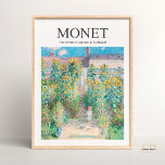 Póster Claude Monet, el jardín del artista en la imprenta<br><div class="desc">Dé un paseo por la serena belleza del arte de Claude Monet con esta exquisita huella de arte. Con el encantador cuadro "El jardín del artista en Vetheuil", esta obra maestra captura la esencia del amor del artista por la naturaleza y su hábil juego de luz y color. Eleva tu...</div>