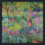 Póster Claude Monet - El jardín del Iris en Giverny<br><div class="desc">El Jardín Iris de Giverny / El Jardín del Artista en Giverny - Claude Monet,  1899-1900</div>