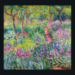 Póster Claude Monet - El jardín del Iris en Giverny<br><div class="desc">El Jardín Iris de Giverny / El Jardín del Artista en Giverny - Claude Monet,  1899-1900</div>