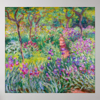 Claude Monet - El jardín del Iris en Giverny
