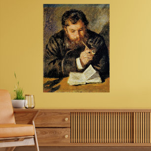 Póster Claude Monet (El Lector) por Renoir