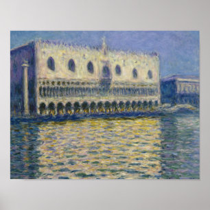 Póster Claude Monet - El palacio de los perros
