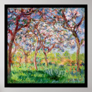 Póster Claude Monet el Printemps un Giverny, 1903