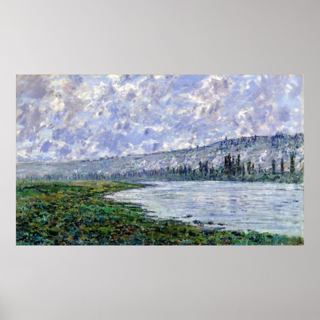 Póster Claude Monet El Sena en Vétheuil (Frente)