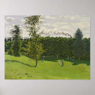 Póster Claude Monet El tren en el país, c.1870-71