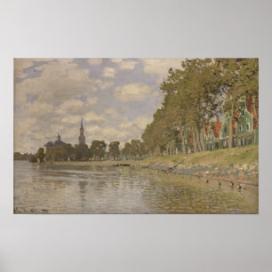 Póster Claude Monet el   Zaandam 1871
