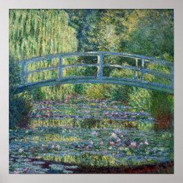 Póster Claude Monet - Estanque de nenúfares, Armonía Verd