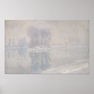 Póster Claude Monet Ice Floes