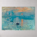 Póster CLAUDE MONET - Impresión, amanecer 1872<br><div class="desc">CLAUDE MONET - Impresión,  amanecer 1872</div>