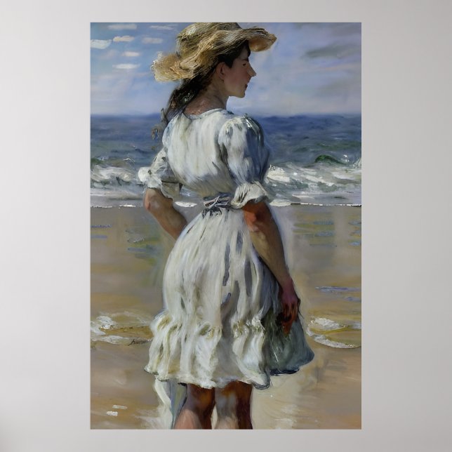 Póster Claude Monet inspiró el paisaje (Frente)