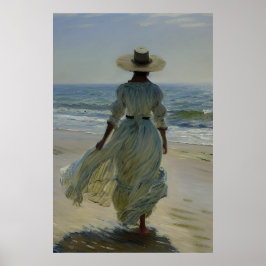 Póster Claude Monet inspiró el paisaje