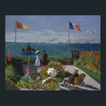 Póster Claude Monet - Jardín en Sainte-Adresse<br><div class="desc">Jardín en Sainte-Adresse por Claude Monet,  1867. Óleo sobre lienzo.</div>