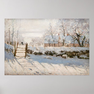 Póster Claude Monet - La Urraca