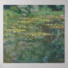 Póster Claude Monet - Le Bassin des Nympheas