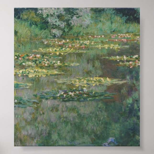 Póster Claude Monet - Le Bassin des Nympheas (Frente)