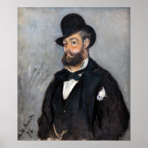 Póster Claude Monet - Leon Monet