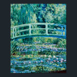 Póster Claude Monet - Lilis De Agua Y Puente Japonés<br><div class="desc">Claude Monet - Lilies De Agua Y Puente Japonés (1899)</div>