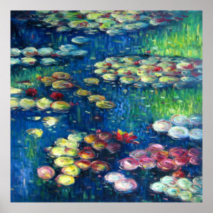 Póster Claude Monet: Lirios de agua 3