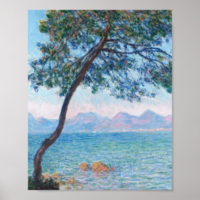 Póster Claude Monet - Los Montes Esterel (Frente)