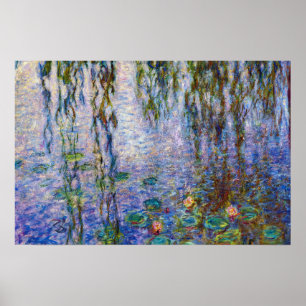 Póster Claude Monet - Nenúfares