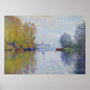 Póster Claude Monet Otoño en el Sena, Argentina