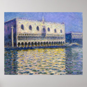 Póster Claude Monet - Palacio Ducal