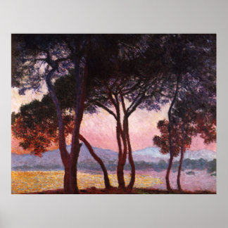 Póster Claude Monet: Pines
