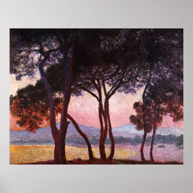 Póster Claude Monet: Pines (Frente)
