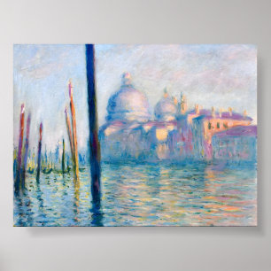 Póster Claude Monet pintando