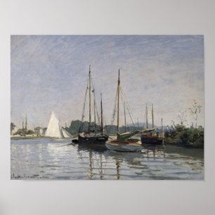 Póster Claude Monet   Pleasure Boats, Argenteuil, c.1872-