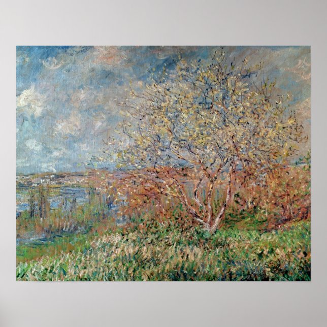 Póster Claude Monet | Primavera (Frente)
