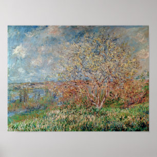 Póster Claude Monet   Primavera, 1880-82