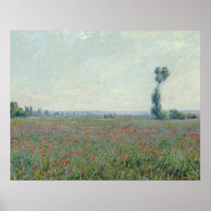 Póster Claude Monet que pinta la naturaleza artística de 