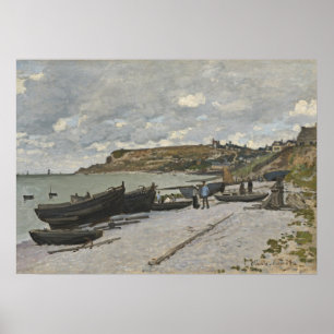 Póster Claude Monet   Sainte-Adresse, 1867