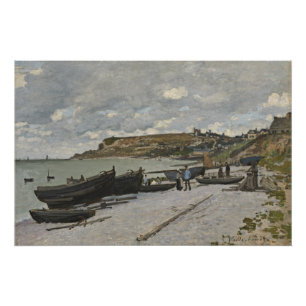 Póster Claude Monet   Sainte-Adresse, 1867