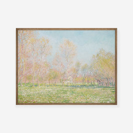 Póster Claude Monet Spring En Giverny Pinturas