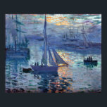 Póster Claude Monet Sunrise - Marine<br><div class="desc">Claude Monet Sunrise - Marine</div>