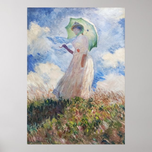 Póster Claude Monet Suzanne Hoschedé (Frente)
