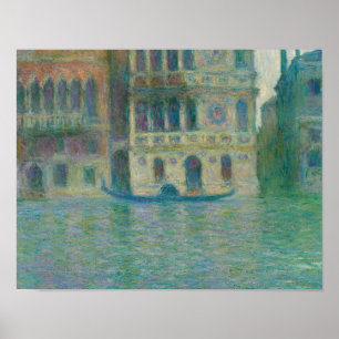Póster Claude Monet - Venecia, Palazzo Dario