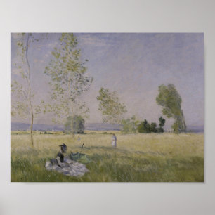 Póster Claude Monet - verano